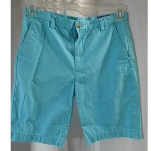 Vineyard Vines by Shep & Ian Boys 16 Aqua Shorts Pockets Adjustable Waistband